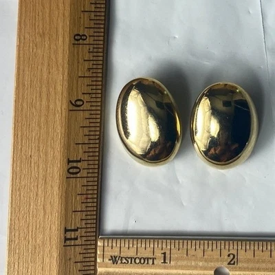 Juego de botones cabujón ovalados tono dorado vintage estilo diseñador suministros artesanales Foto 1 de 3