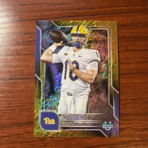 Eli Holstein Golf Shimmer Refractor /50 | 2025 Bowman U Chrome Pitt #194 - Picture 1 of 2