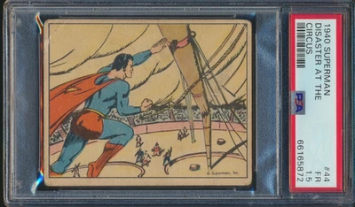 1940 SUPERMAN #44 DISASTER AT THE CIRCUS PSA 1.5 FAIR - Image 1 of 2