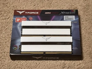 Team Group T-Force Xtreem ARGB 3600MHz DDR4 RAM CL14 32GB 2x16GB - Picture 1 of 2