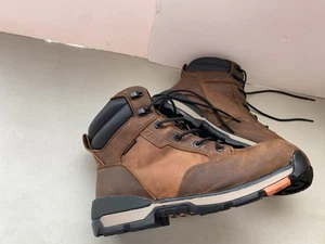 Botas de Trabajo MARRONES The Kasparian Punta Suave EE. UU. 13 Marrón Bota con Cordones Triple Capa - Imagen 1 de 8