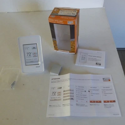 Schluter DITRA-HEAT-E-R Termostato Táctil Pantalla Táctil Programable DHERT102/BW Foto 1 de 4