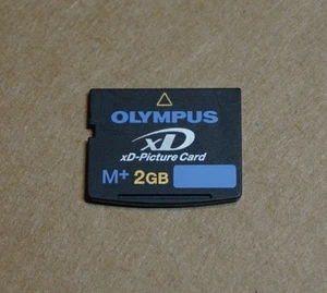 OEM Olympus 2GB Type M+ xD-Picture Card MXD2GMP Camera Memory Card Tested FR/SHP - Picture 1 of 2