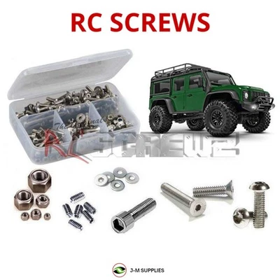 RCScrewZ Stainless Screw Kit tra105 for Traxxas TRX-4M Defender 1/18 4x4 | SET - Image 1 of 4