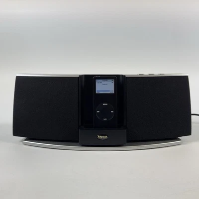 iGroove SXT Klipsch 30 Pin iPod iPhone Speaker Dock No Remote - Image 1 of 4