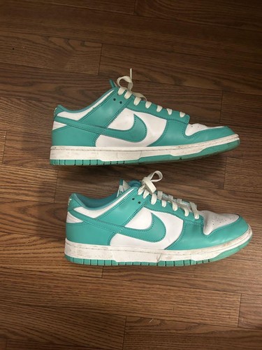 NIKE Sneakers Uomo 10.0US Teal Bianco