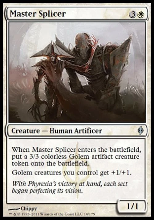 Master Splicer - Medium Play MTG New Phyrexia - Image 1 of 1