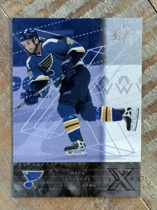 2000-01 SPx Mark Rycroft Rookie #RR26 BLUES - Picture 1 of 2