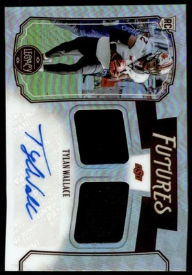 2021 PANINI LEGACY TYLAN WALLACE FD-TW MT FUTURES DUAL PATCH AUTO 16/299 COWBOYS - Image 1 of 2