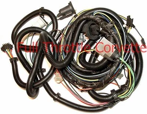 Arnés de cableado Corvette 1980 hecho en Estados Unidos carrocería trasera sin opción de descongelación de ventana trasera NUEVO - Imagen 1 de 2