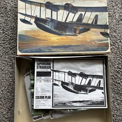 SuperMarine Stranraer Airboat Matchbox 1/72 Model Kit PK-551 - Image 1 of 4