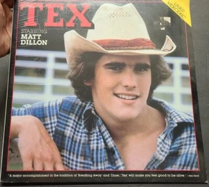TEX NEW Matt Dillon Laserdisc Walt Disney LD Extened play Japan 1982 - Picture 1 of 5