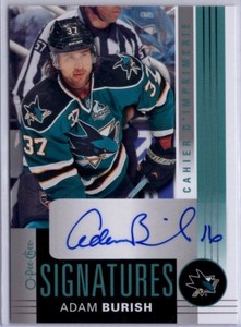2013-14 O-Pee-Chee Signatures #OPCAB Adam Burish *S3426