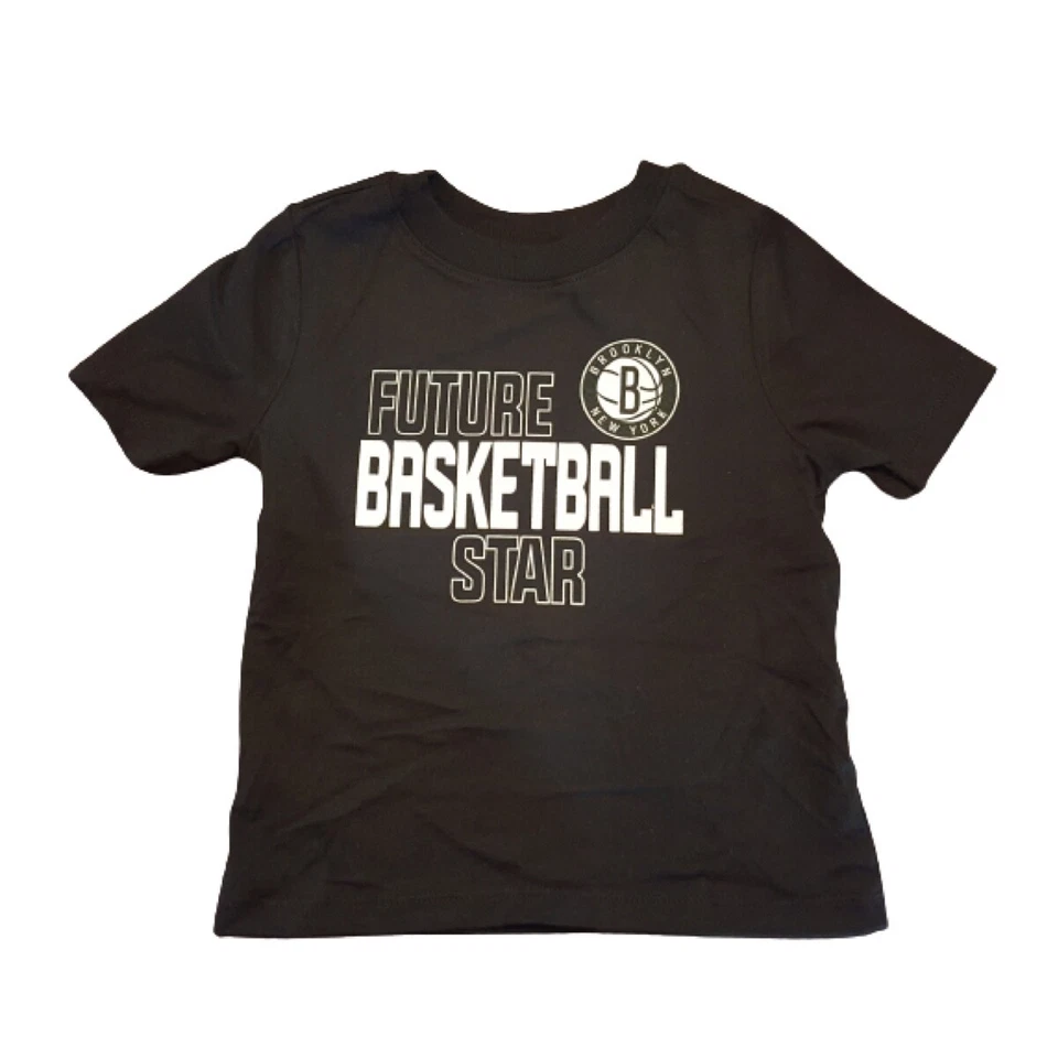 NBA Brooklyn Nets T-Shirt Infant & Toddler Sizes Future Basketball Star Shirt - Image 1 of 1