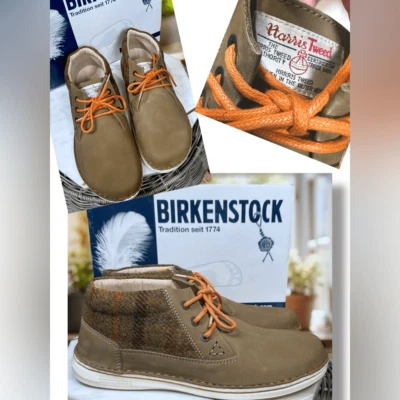 Bota Chukka BIRKENSTOCK X HARRIS TWEED 1774 Colaboración de Diseñador EU 42 Foto 1 de 4