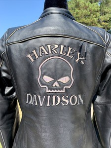 womens harley skull jacket