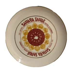 Plato Vintage Del Webb's 10" Sahara Tahoe Hotel & Casino Zodiac Año del Cerdo - Imagen 1 de 12