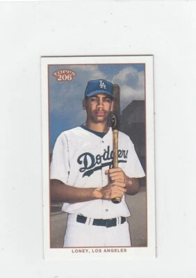 2002 James Loney Topps 206 MINI SWEET CAPORAL BLUE Back Parallel #422 - Dodgers - Image 1 of 2