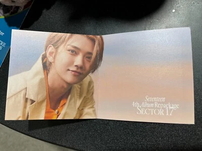Seventeen Sector 17 - Inclusión de álbum - Mini póster - Joshua - Vendedor de Estados Unidos Foto 1 de 2
