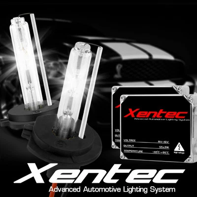 AGT AC 55W HID Conversion Kit H4 H7 H11 H13 9003 9005 9006 6K 10K Hi-Lo Bi-Xenon - Image 1 of 4