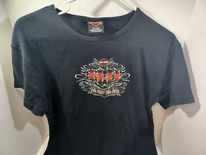Harley Davidson Apol's Minnesota Womens T-Shirt Too Fast For Love Biker Tee 2XL - Picture 1 of 7
