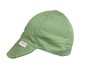 NWT Welding Cap Welders Hat Comeaux Caps Solid OLIVE GREEN Reversible 2000 Sized - Picture 1 of 1