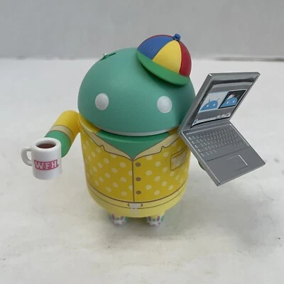Android Google "Work From Home Intern" Figure Special Edition Dead Zebra - Image 1 of 4