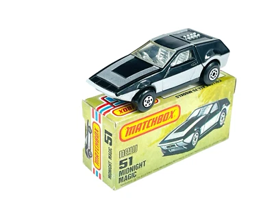 Matchbox Lesney Superfast MB51 Midnight Magic w/L Style Box - Image 1 of 4