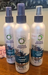 Lot (3) Herbal Essences Set Me Up Hairspray 8 oz Ea Lily Bliss Non Aerosol Pump - Picture 1 of 11