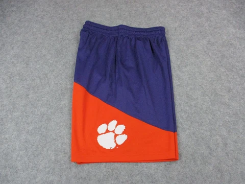 Clemson Tigers Shorts Mens Medium Purple Orange Nike NCAA College Basketball Cover