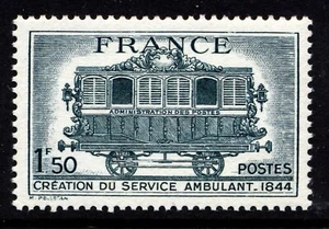 FRANCE . 1944 Traveling Postal Service (472) . Mint Never Hinged - Picture 1 of 1
