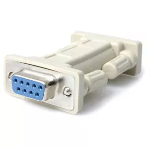 StarTech NM9FF DB9 Serial RS232 Null Modem Adaptor - F/F White - Picture 1 of 1
