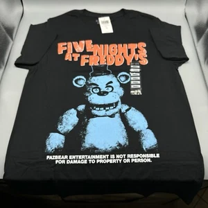 Five Nights At Freddy's FNAF Jumbo Print T-Shirt SMALL New - Picture 1 of 6