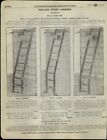 1923 PAPER AD 3 PG Milbradt Rolling Store Ladder Track Bent Trolley Ceiling 