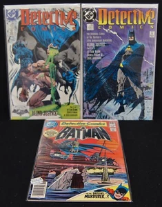3 BATMAN Detective Comics 498 599 600 Vol 1 DC Comics - Imagen 1 de 4
