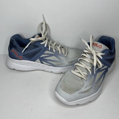 Fila Shoes Womens US 10 Blue Gray Running 5RM00956-225 Low Top Mesh Cool Max - Image 1 of 4