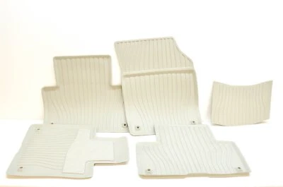 VOLVO XC90 MK2 Rubber Floor Blond Mats Set LHD 32338451 NEW GENUINE - Image 1 of 4