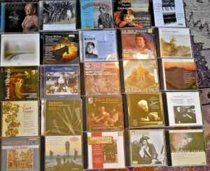 Lot 25 Classical CD's Different Labels - Picture 1 of 16