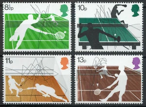 GB 1977 Racket Sports tennis set SG 1022-1025 MNH mint *COMBINED POSTAGE* - Picture 1 of 1