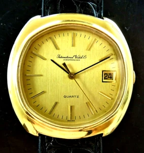 IWC Schaffhausen Ingenieur 3072 Yellow Gold 18K 750 Luxury Men's Watch 38MM - Bild 1 von 12