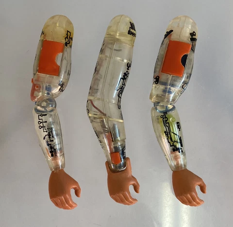 Vintage 1973 Six Million Dollar Man Critical Assignment Arms Parts Bionic Man Cover