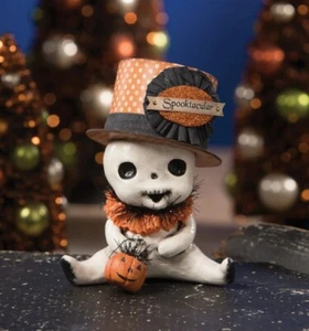 Figura de Halloween Bethany Lowe Spooktacular Skelly Skeleton MA8820 Michelle Allen - Imagen 1 de 1