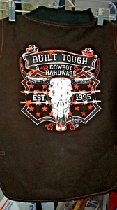 Jungen Cowboy Hardware Rodeo Built robuste Weste Größe M 7/8 NEU Neu ohne Etikett - Bild 1 von 3