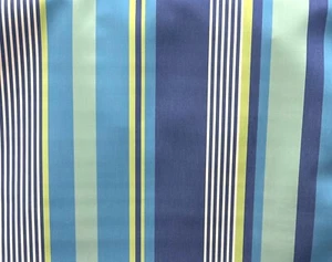 SUNBRELLA MULTICOLOR NAVY SHADE MARINE OUTDOOR WATERPROOF FABRIC 47" WIDE BY YD - Picture 1 of 10