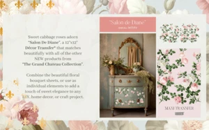 SALON DE DIANE | REDESIGN WITH PRIMA MAXI TRANSFER - Picture 1 of 3
