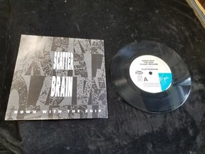 SCATTERBRAIN Down With The Ship 7" Vinyl Record Australia Import 1990 VOZ 097 - Imagen 1 de 2