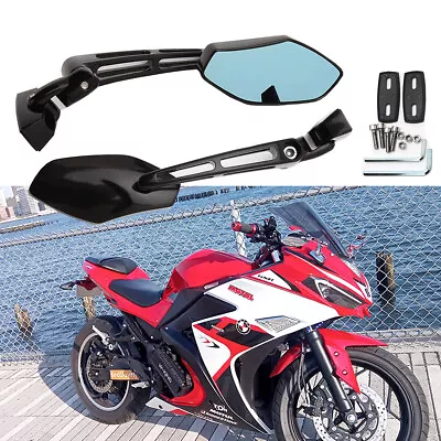 Espejos retrovisores de motocicleta para Suzuki Hayabusa SV650S SV1000S GSXR 600 750 TL1000 R/S EE. UU. Foto 1 de 4