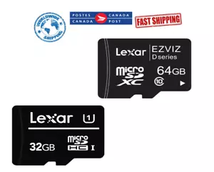 Micro SD Card 32Gb 64Gb Lexar - Picture 1 of 3