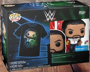 Funko Pop! Pop & Tee: WWE - Roman Reigns - XL Exclusive BNIB Head Of The Table - Picture 1 of 1