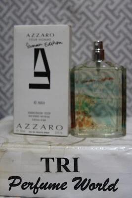 Azzaro Edición Verano Eau de Toilette para Hombre Spray 3.4 fl. oz. Caja Blanca Foto 1 de 2